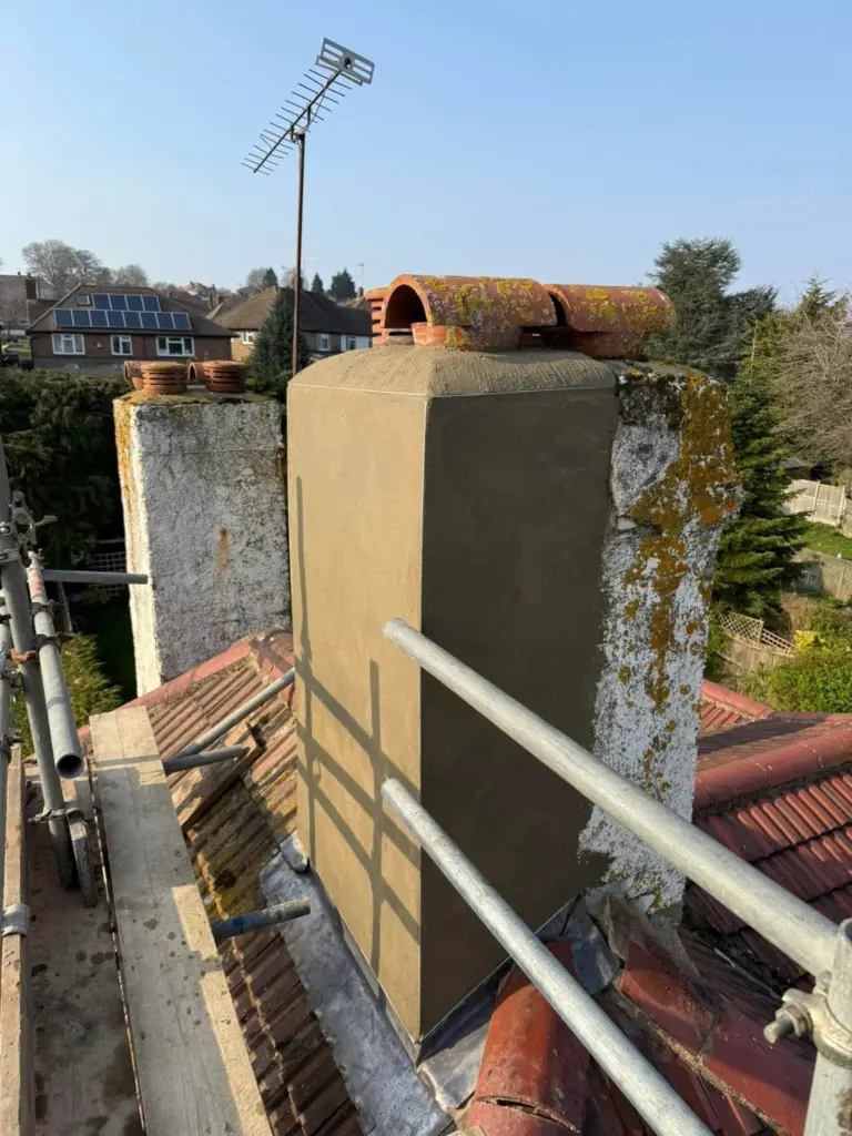 local-roofing-service-render-chimney-stack-repair-putney-london